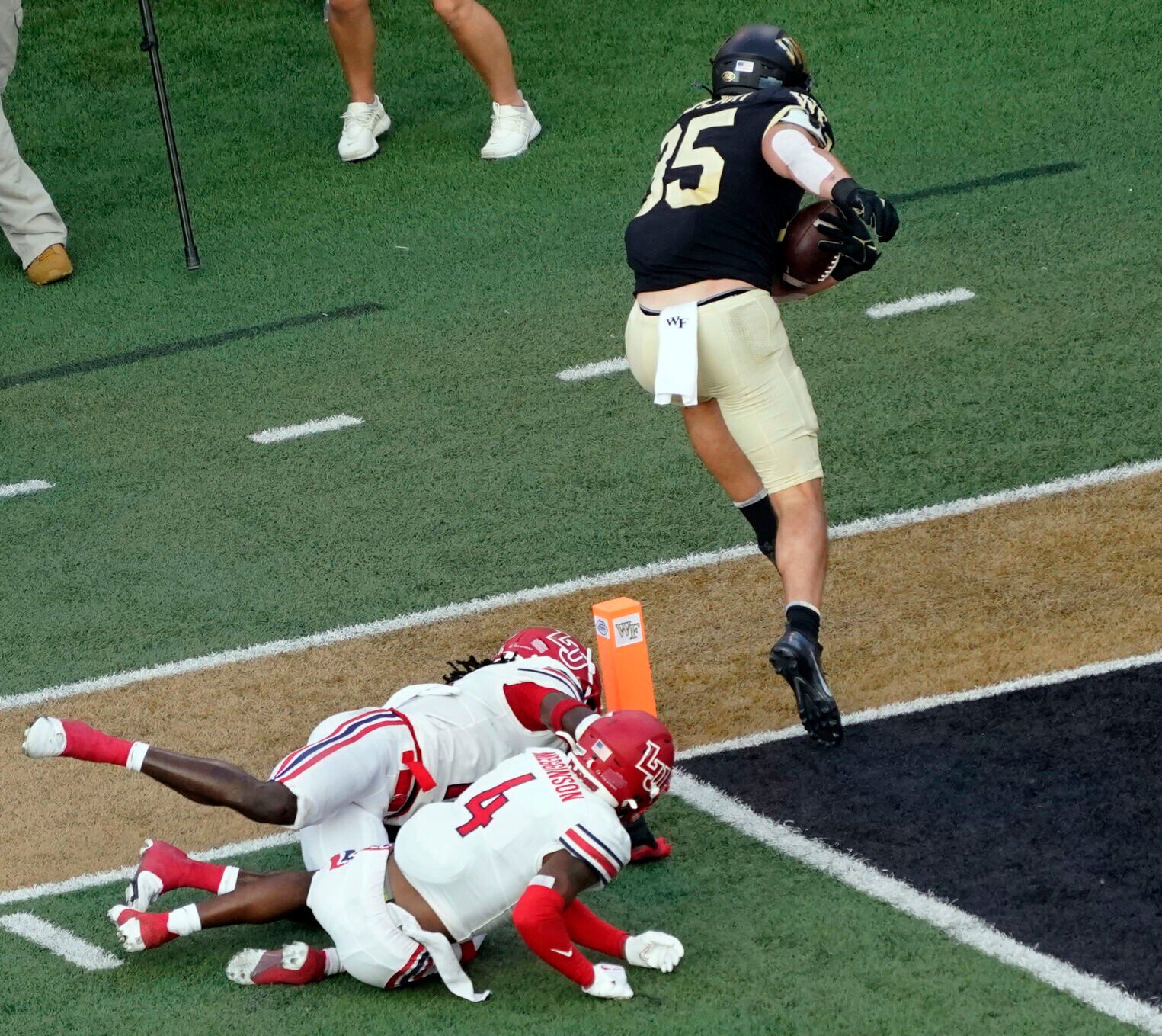 APTOPIX Liberty Wake Forest Football
